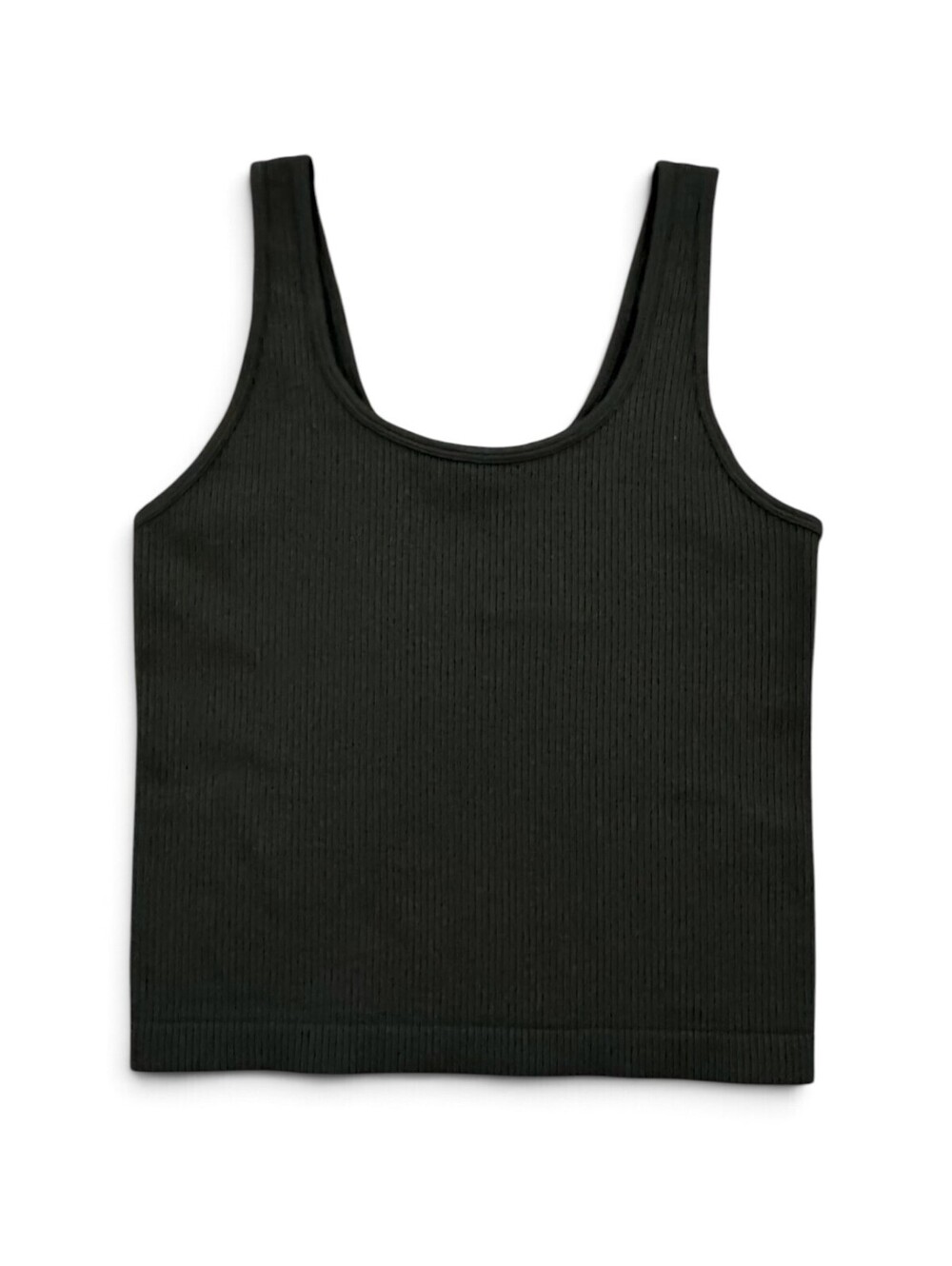 NWOT A New Day Heavyweight Ribbed Tank Top - Olive - Size L